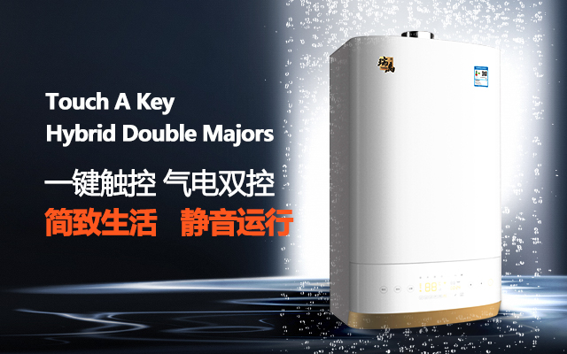 雙能源壁掛爐，省氣25%